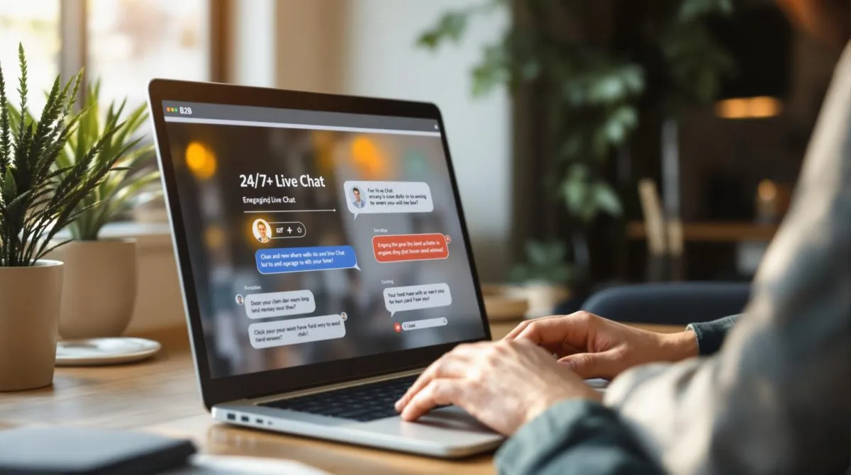 24/7 live chat services, increase website conversions, live chat for businesses